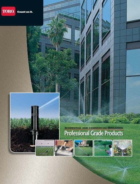 Professional Grade Products - Toro