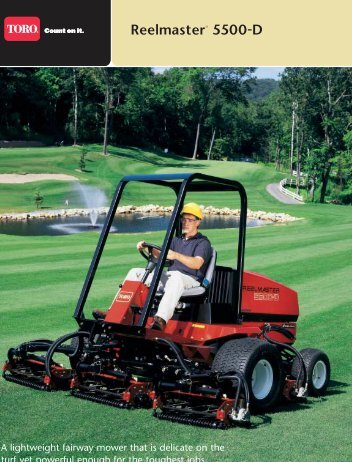 Reelmaster® 5500-D - Toro