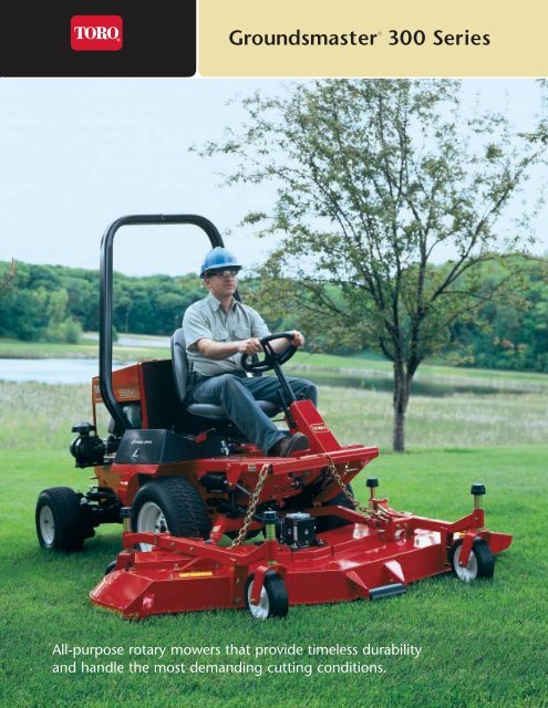 Groundsmaster® 300 Series - Toro