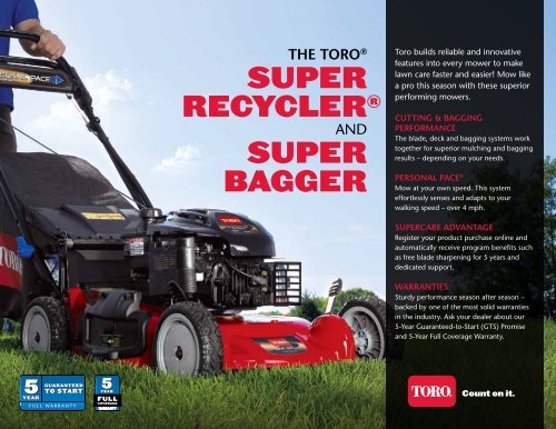 Toro super mulcher hot sale