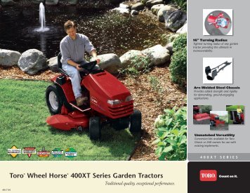 Service Manual Toro Wheel Horse 300 Series Service Manual Toro Wheel Horse 300 Series