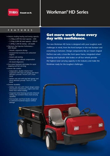 Workman® HD Series - Toro