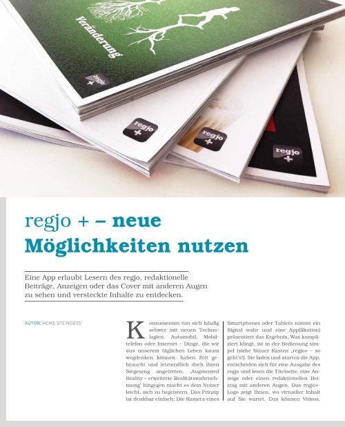 regjo Südostniedersachsen - Heft 3 - 2014 - Konsum