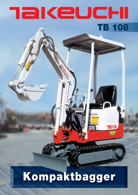 Takeuchi Kompaktbagger TB 108