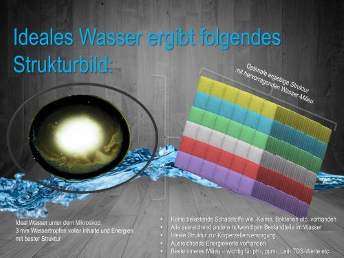 Ideales Wasser einmal anders erklärt