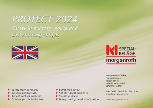 PROTECT - Safety in military, police and civil shooting ranges