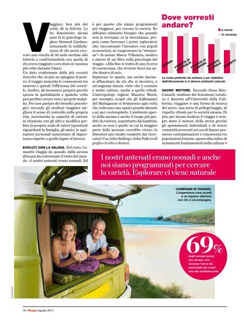 Focus Italia N° 262 - Agosto 2014