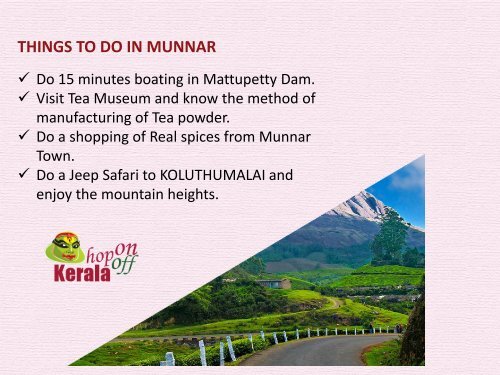 Munnar Tour Packages - Trip to Enchanting Hill Station
