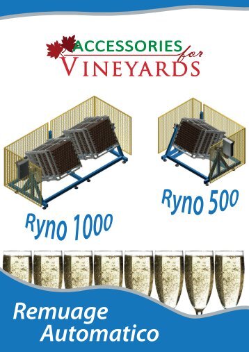 Ryno Riddling machine for automatic remuage