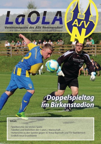 LaOla - Ausgabe 4 - Saison 2014/2015 - 19.9.2014