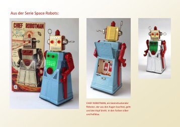 Aus der Serie Space Robots: