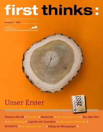 first thinks: Unser Erster - First Rabbit GmbH