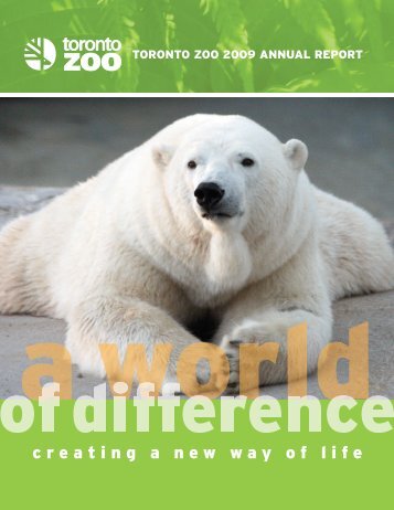 2009 Annual Report - Toronto Zoo