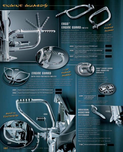 Footrest - Torq Distribution