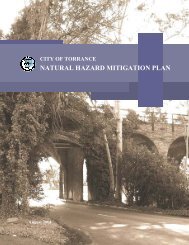 NATURAL HAZARD MITIGATION PLAN - City of Torrance