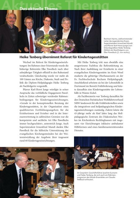 Die Lupe 2/2010 - Hauszeitschrift des ... - Diakoniewerk Essen