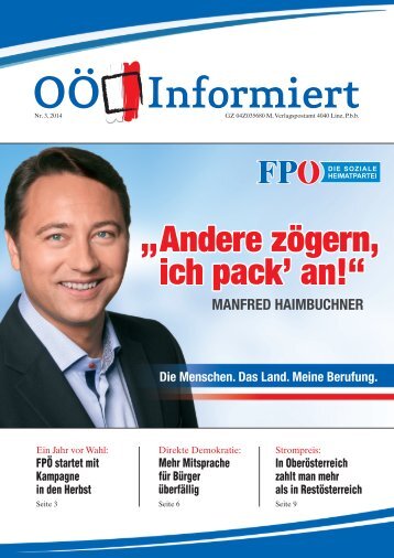 OÖ informiert (Nr. 3, 2014)