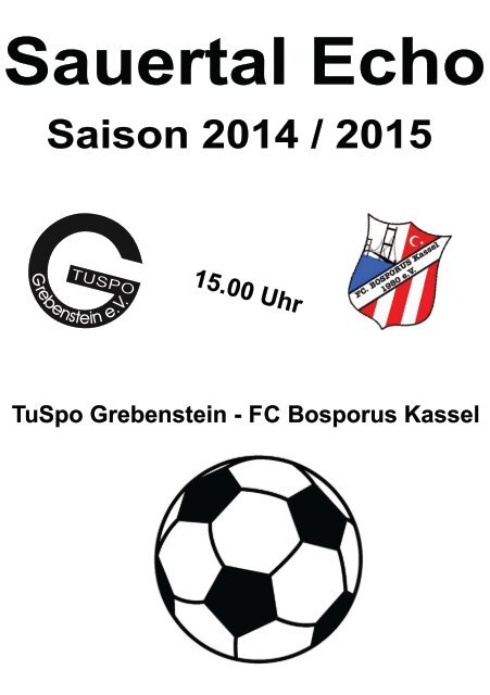 TuSpo Grebenstein - FC Bosporus Kassel