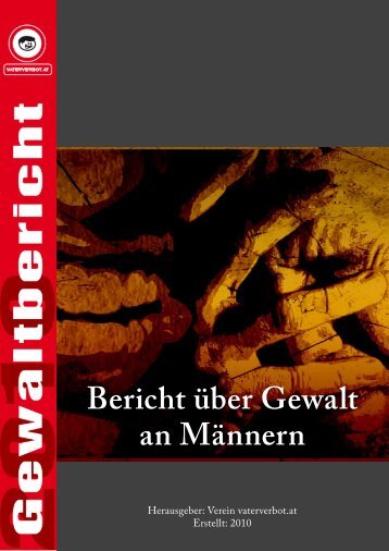 Bericht über Gewalt an Männern