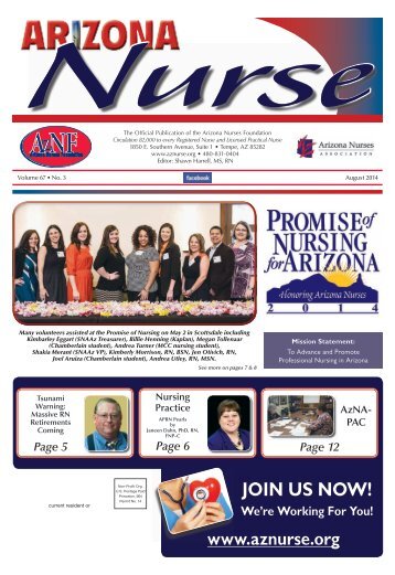 Arizona Nurse - Aug. 2014