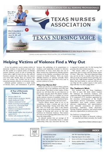 Texas Nursing Voice - July 2014