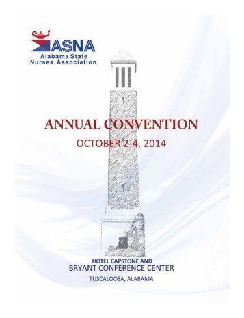 Alabama State Nurses Association Annual Convention Yearbook - 2014