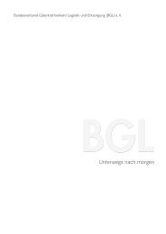 BGL Imagebroschüre