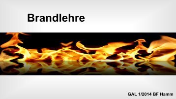 Brandlehre