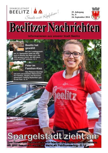 Beelitzer Nachrichten - September 2014