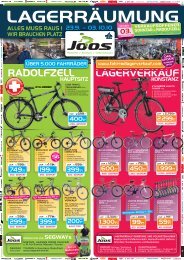 RADOLFZELL LAGERVERKAUF - Fahrradlagerverkauf.com