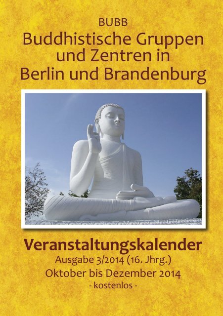 Buddhistische Gruppen Und Zentren In Berlin Und Brandenburg