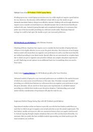 Multiple Uses of an HP ProBook 5310M Laptop Battery.pdf