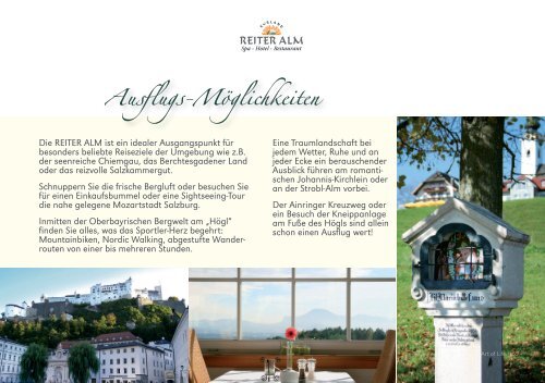 Reiter Alm "Art of Life" - Hotel Brochure - August 2014