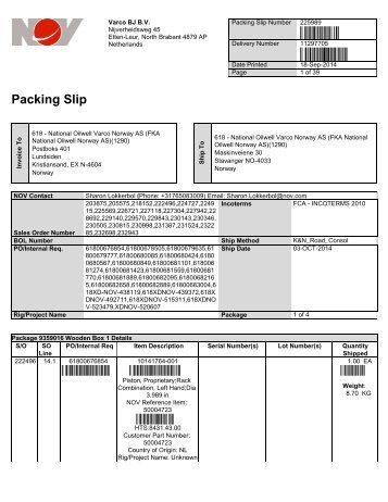 packing slip what is a packing slip