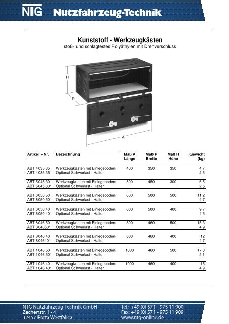 Produktkatalog-NTG