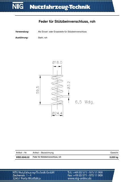 Produktkatalog-NTG