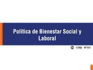 Política de Bienestar Social y Laboral