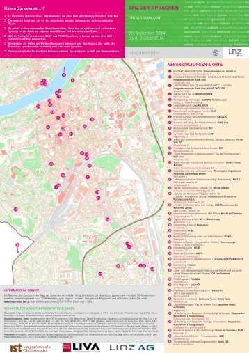 Linzer Programm zum TAG DER SPRACHEN