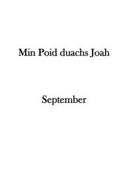 Min Poid duachs Joah - September