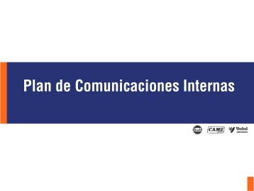 Plan de Comunicaciones Internas