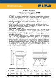 ELBA Linear Storage bin RD 32