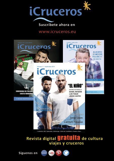 Número 11 de la revista iCruceros