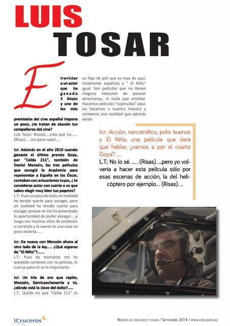 Número 11 de la revista iCruceros