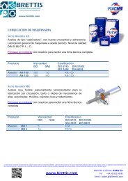 Lubricacion de maquinas-herramienta Fuchs RENOLIN