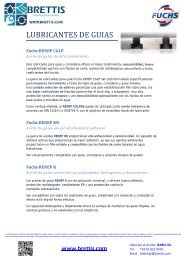 LUBRICANTES DE GUIAS Fuchs RENEP