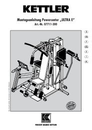 Montageanleitung Powercenter „ULTRA E“ - Fahrrad Kaiser GmbH