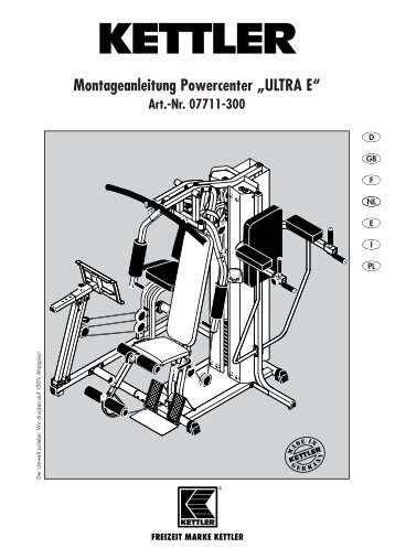 Montageanleitung Powercenter „ULTRA E“ - Fahrrad Kaiser GmbH