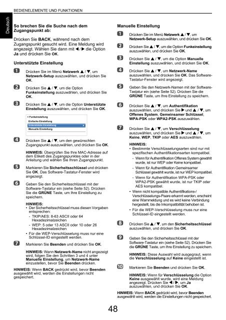 BENUTZERHANDBUCH - Toshiba-OM.net