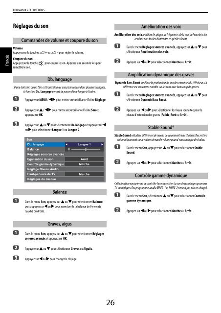 RL9*8 Numérique Séries RL939 Numérique Séries ... - Boulanger