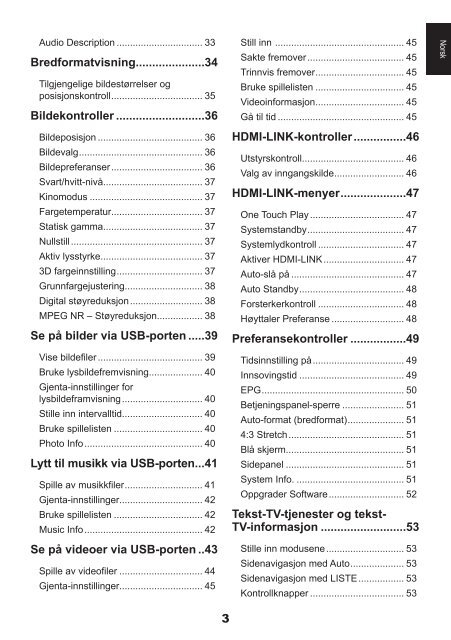 Q Hvorfor er det problemer med tekst-TV? - Toshiba-OM.net